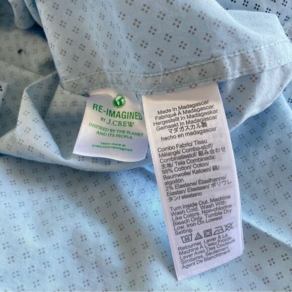 J. Crew Slim printed flex casual LS shirt - Picture 6 of 9